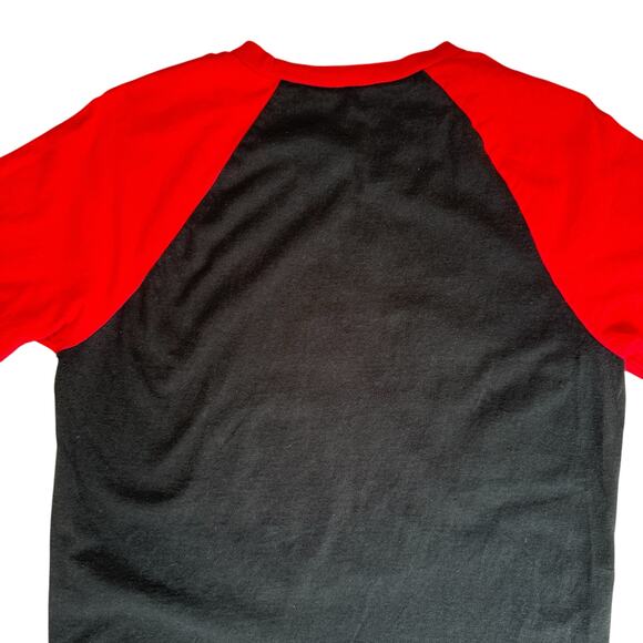 Beer Pong Novelty Shirt Mens Medium I Came To Get My Balls Wet T-Shirt Red Black - Picture 6 of 8